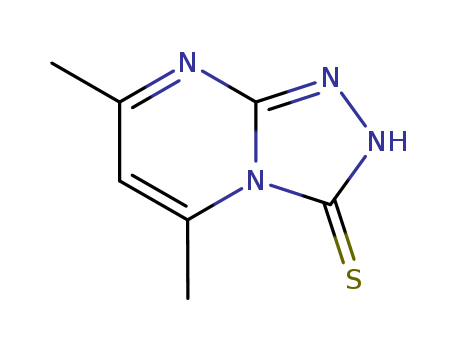 Best price/ 5,7-Dimethyl[1,2,4]triazolo[4,3-a]pyrimidine-3-thiol  CAS NO.41266-80-2