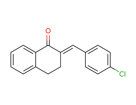 (E)-3,4-Dihydro-2-((4-chlorophenyl)methylene)-1(2H)-naphthalenone
