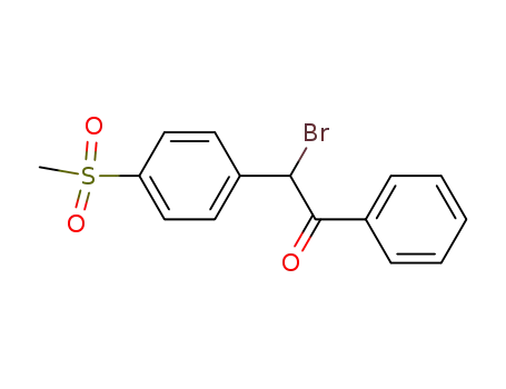 1-Phenyl-2-bromo-2-(4-(methylsulfonyl)phenyl)ethanone