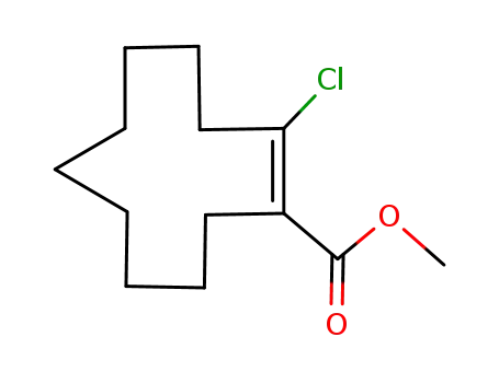 1-Cycloundecene-1-carboxylic acid, 2-chloro-, methyl ester, (Z)-