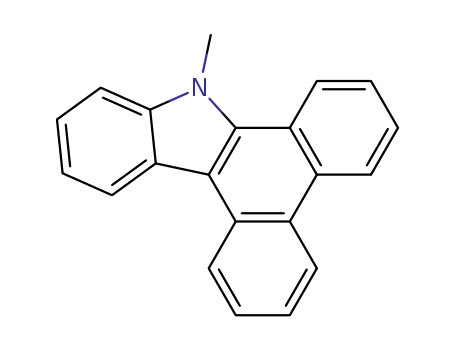 Molecular Structure of 54880-07-8 (9-methyl-9H-dibenzo[a,c]carbazole)