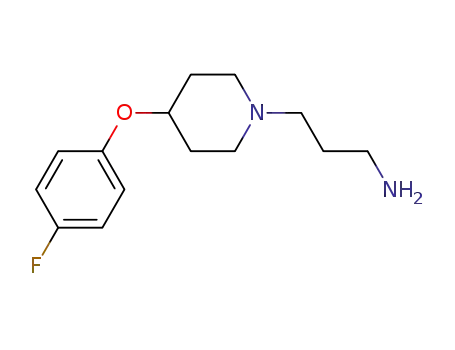 4-(4-fluorophenoxy)-1-piperidinepropanamine