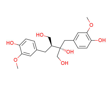 1,2,4-Butanetriol,2,3-bis[(4-hydroxy-3-methoxyphenyl)methyl]-, (2S,3S)-