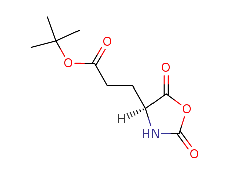 4-Oxazolidinepropanoic acid, 2,5-dioxo-, 1,1-dimethylethyl ester, (4S)-