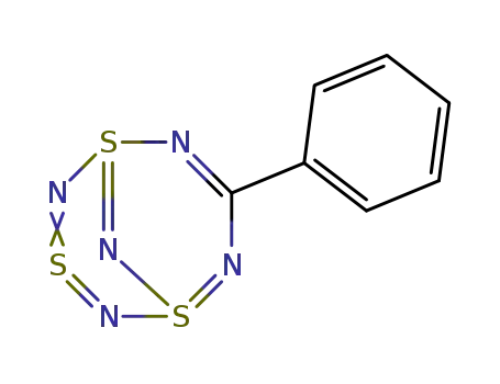 7-Phenyl-1,3,5-trithia(IV)-2,4,6,8,9-pentaazabicyclo[3.3.1]nona-1(9),2,3,5,7-pentene