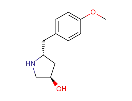 3-Pyrrolidinol, 5-[(4-methoxyphenyl)methyl]-, (3R,5R)-