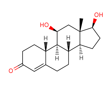 11,17-dihydroxy-13-methyl-2,6,7,8,9,10,11,12,14,15,16,17-dodecahydro-1H-cyclopenta[a]phenanthren-3-one cas  4075-17-6