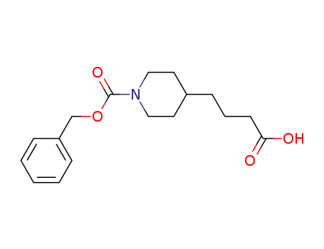 4-(1-((Benzyloxy)carbonyl)piperidin-4-YL)butanoic acid