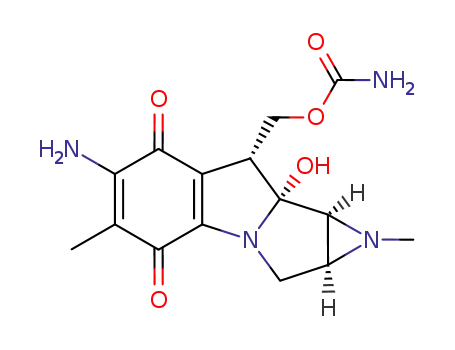 Molecular Structure of 10169-34-3 (mitomycin D)
