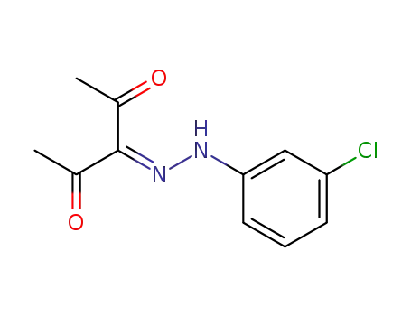 3-(2-(3-chlorophenyl)hydrazono)pentane-2,4-dione