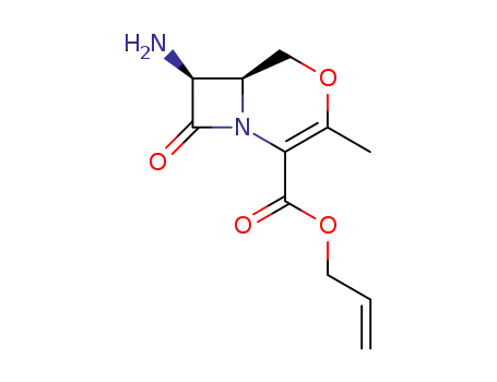 (6S,7S)-7-Amino-3-methyl-8-oxo-4-oxa-1-aza-bicyclo[4.2.0]oct-2-ene-2-carboxylic acid allyl ester