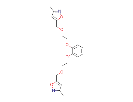 1,2-bis(2-(3-methyl-5-isoxazolyl)methoxyethoxy)benzene