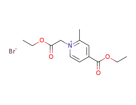 1-(2-ethoxy-2-oxoethyl)-4-(ethoxycarbonyl)-2-methylpyridinium bromide