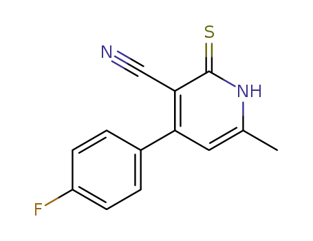 4-(4-Fluoro-phenyl)-6-methyl-2-thioxo-1,2-dihydro-pyridine-3-carbonitrile