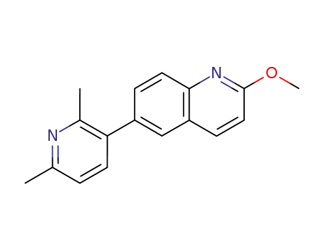 Quinoline, 6-(2,6-dimethyl-3-pyridinyl)-2-methoxy-