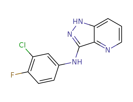 N-(3-chloro-4-fluorophenyl)-1H-pyrazolo[4,3-b]pyridin-3-amine