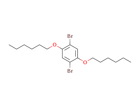 1,4-DIBROMO-2,5-DI(HEXYLOXY)BENZENECAS