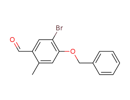 4-(benzyloxy)-5-bromo-2-methylbenzaldehyde