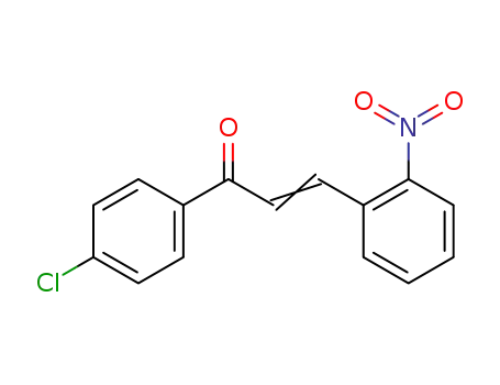 2-Propen-1-one, 1-(4-chlorophenyl)-3-(2-nitrophenyl)-