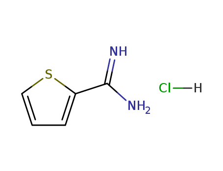 2-Thiophenecarboximidamide,hydrochloride (1:1)