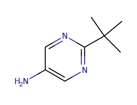 5-Pyrimidinamine, 2-(1,1-dimethylethyl)- (9CI)