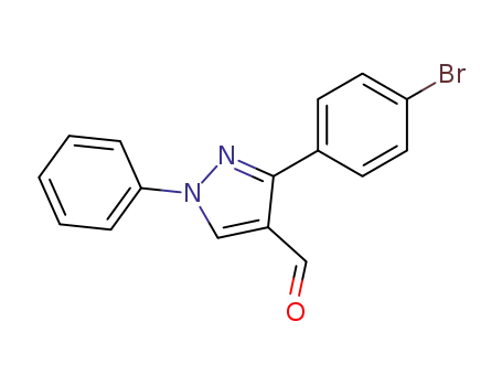 3-(4-bromophenyl)-1-phenyl-1H-pyrazole-4-carbaldehyde