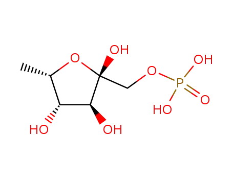 Molecular Structure of 639079-64-4 (6-Deoxy-L-sorbose 1-Phosphate)