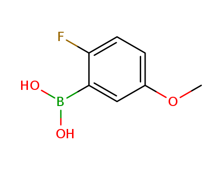 2-FLUORO-5-METHOXYPHENYLBORONIC ACID 406482-19-7