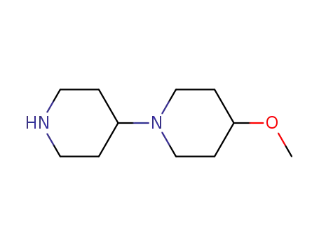 Molecular Structure of 930603-98-8 (1-(4-PIPERIDINYL)-4-METHOXY-PIPERIDINE)