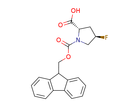 1,2-Pyrrolidinedicarboxylicacid, 4-fluoro-, 1-(9H-fluoren-9-ylmethyl) ester, (2S,4R)-(203866-20-0)