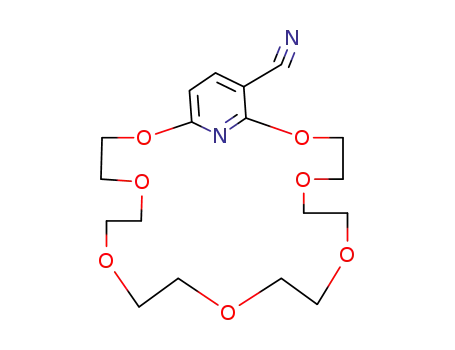 2,5,8,11,14,17,20-heptaoxa-1(2,6)-pyridina-cycloeicosaphane-1<sup>3</sup>-carbonitrile
