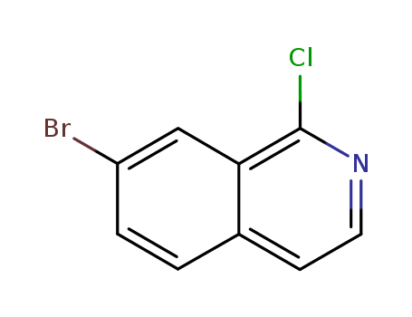 7-Bromo-1-chloroisoquinoline cas  215453-51-3