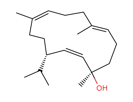 (2Z,7Z,11E)-(1R,4S)-4-Isopropyl-1,7,11-trimethyl-cyclotetradeca-2,7,11-trienol