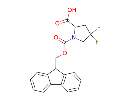 1,2-Pyrrolidinedicarboxylicacid, 4,4-difluoro-, 1-(9H-fluoren-9-ylmethyl) ester, (2S)-