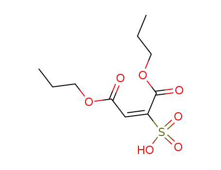 Molecular Structure of 70732-07-9 (Sulfomaleinsaeuredipropylester)