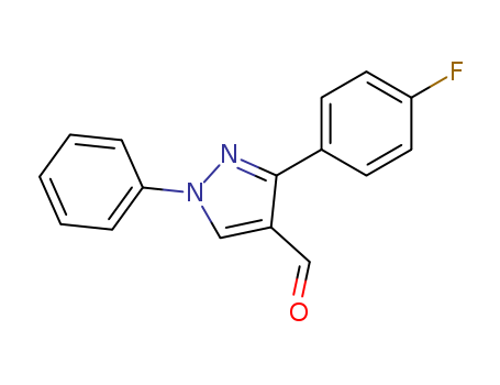 3-(4-fluorophenyl)-1-phenyl-1H-pyrazole-4-carbaldehyde