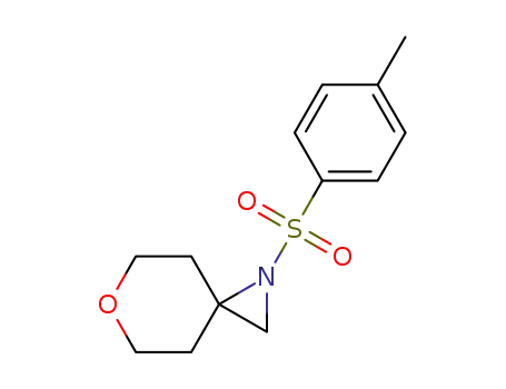 Molecular Structure of 1207754-85-5 (2-(p-Tolylsulfonyl)-6-oxa-2-azaspiro[2.5]octane)