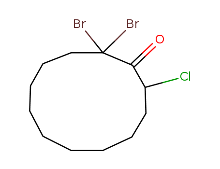 Cyclododecanone, 2,2-dibromo-12-chloro-