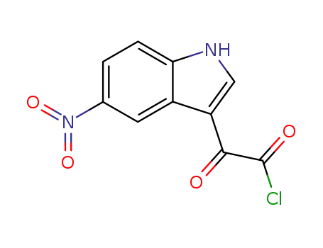 (5-Nitro-1h-indol-3-yl)(oxo)acetyl chloride