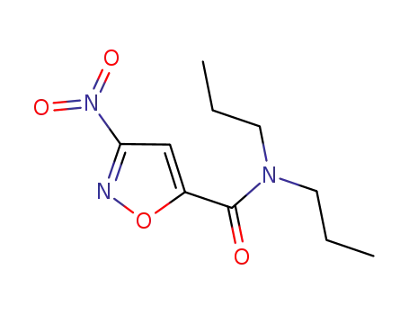 3-nitro-N,N-dipropylisoxazole-5-carboxamide