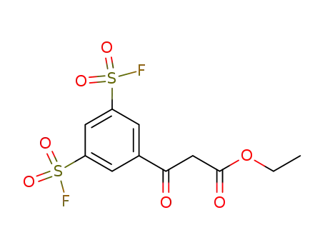 3-(3,5-Bis-fluorosulfonyl-phenyl)-3-oxo-propionic acid ethyl ester