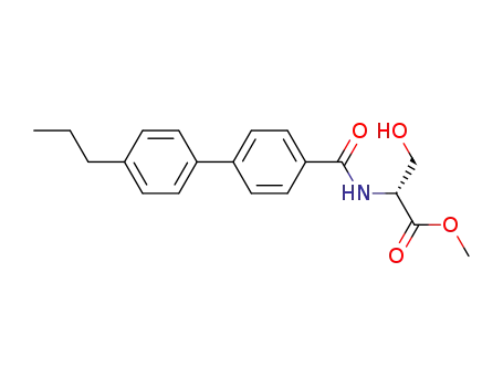 (R)-3-Hydroxy-2-[(4'-propyl-biphenyl-4-carbonyl)-amino]-propionic acid methyl ester