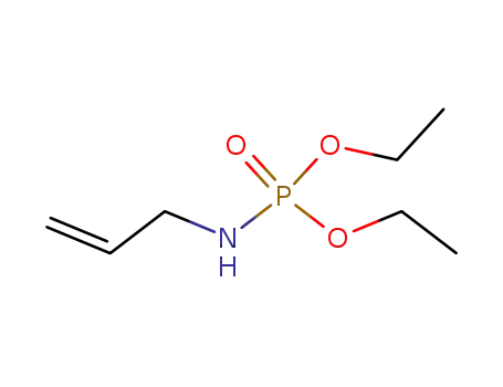 Molecular Structure of 7355-27-3 (diethyl prop-2-en-1-ylphosphoramidate)