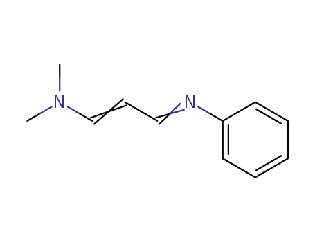 Molecular Structure of 1534-15-2 (Benzenamine, N-[3-(dimethylamino)-2-propenylidene]-)