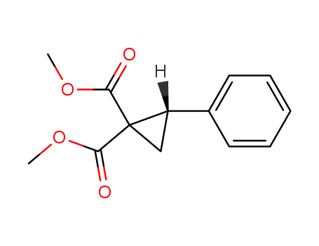 1,1-Cyclopropanedicarboxylic acid, 2-phenyl-, dimethyl ester, (S)-