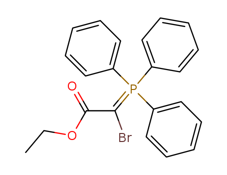 Acetic acid, bromo(triphenylphosphoranylidene)-, ethyl ester