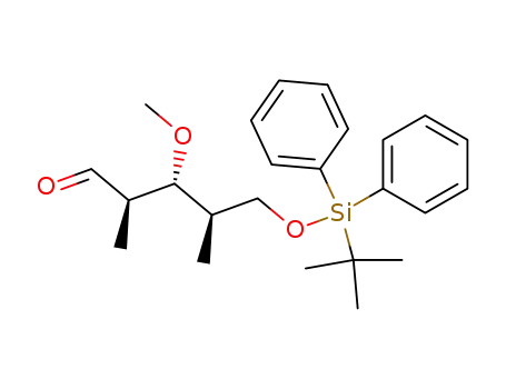 (2R,3R,4R)-5-((tert-butyldiphenylsilyl)oxy)-3-methoxy-2,4-dimethylpentanal