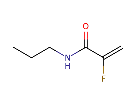 Molecular Structure of 1378386-19-6 (N-(n-propyl)-α-fluoroacrylamide)