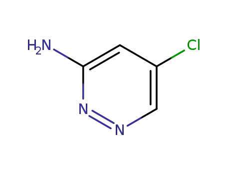 Molecular Structure of 1314978-36-3 (5-Chloropyridazin-3-aMine)