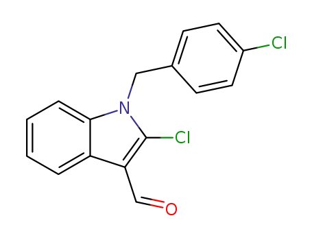 1-(4-Chlorobenzyl)-2-chloroindole-3-carboxaldehyde